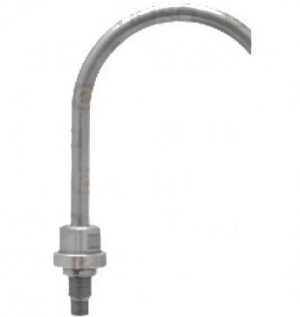 Caño en C Fijo Inox 150mm